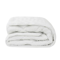 Rackhams 5 Zone Mattress Enhancer - Super King - White - 100% Polyester - thumbnail 4