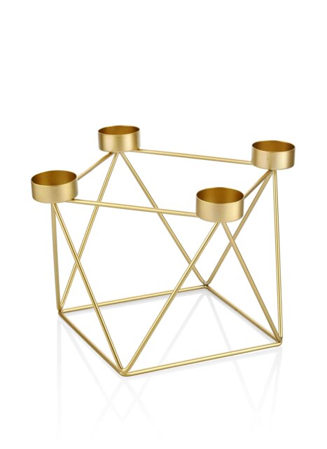Rackhams Gold 4in1 Tealight Holder - image 1