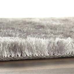 Rackhams Glamour Shaggy Grey Rug - 160X230 cm - thumbnail 3