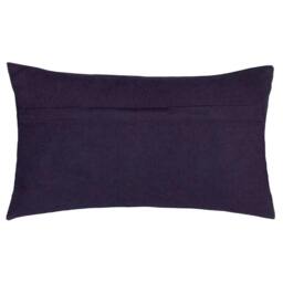 Rackhams Embroidered Snake Cushion Cover - Lime - 30cm x 50cm - Lime - 100% Cotton - thumbnail 2