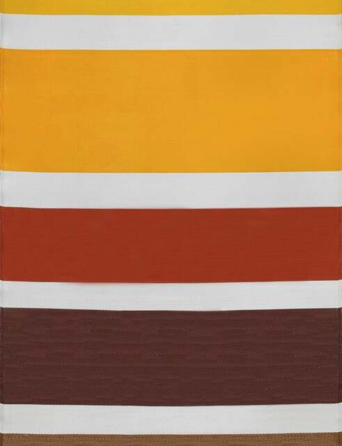 Rackhams Rainbow Outdoor Rug Yellow - 1030 - 120X160 cm - image 1