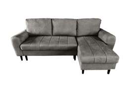Rackhams Sienna 3 Seater Left Hand Facing Storage Sofa Bed in Grey, Silver or Beige - Silver - thumbnail 2