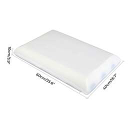 Rackhams Luxury Pillow Firm Side Support Memory Foam with Soft Side Foam Reversible - thumbnail 3