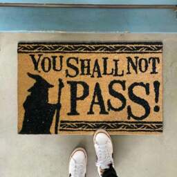 Rackhams The Lord Of The Rings Doormat - thumbnail 2