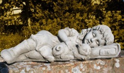 Rackhams Fabulous Set of Three Children Garden Ornament - thumbnail 3