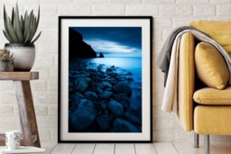 Rackhams Talisker Bay Moonlight - Framed Print 20 x 16 inch