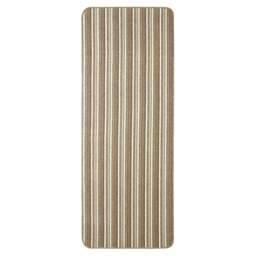 Rackhams Washable All-Purpose Stripe Cream Mats - 67X240 cm - thumbnail 1