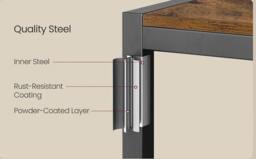 Rackhams Entryway Hall Tree with Bench and Storage - thumbnail 6