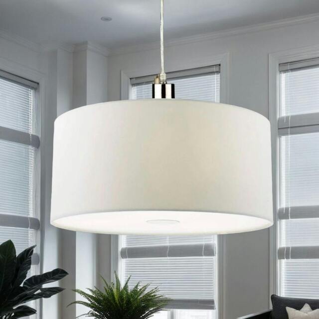 Rackhams Matilda White Easy Fit Pendant Shade - image 1
