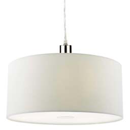 Rackhams Matilda White Easy Fit Pendant Shade - thumbnail 2