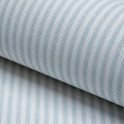 Rackhams Pinstripe Nursery Textured Wallpaper Light Blue - thumbnail 3