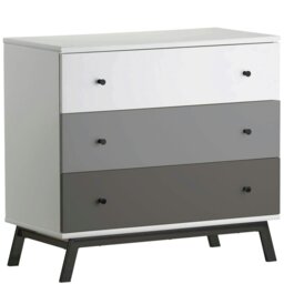 Rackhams Rowan Valley 3 DRW Dresser Grey - Grey - thumbnail 2