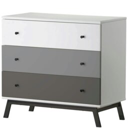 Rackhams Rowan Valley 3 DRW Dresser Grey - Grey - thumbnail 1