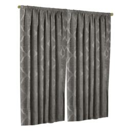 Rackhams Winchester Pencil Pleat Curtains - Mocha - 66x90 (168x229cm) - Mocha - 100% Polyester