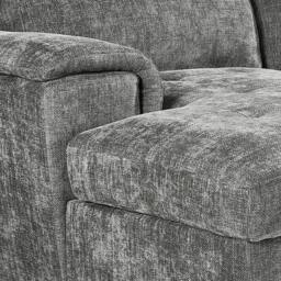 Rackhams Alora 4–5 Seater Grey Fabric U-Shaped Sofa with Storage & Headrests - thumbnail 6
