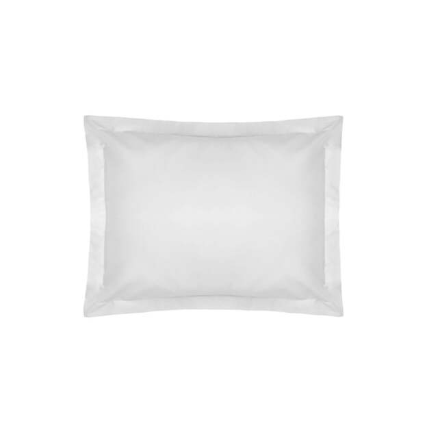 Rackhams Pima Cotton 450 Thread Count Oxford Pillowcase - White - One Size - White - 100% Cotton - image 1