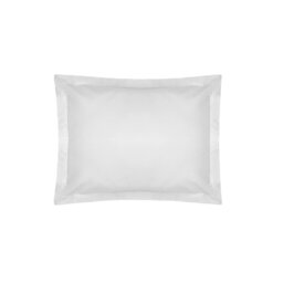 Rackhams Pima Cotton 450 Thread Count Oxford Pillowcase - White - One Size - White - 100% Cotton - thumbnail 2