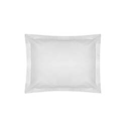 Rackhams Pima Cotton 450 Thread Count Oxford Pillowcase - White - One Size - White - 100% Cotton - thumbnail 1