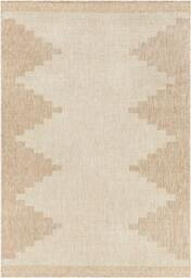 Rackhams Eagean-Global Cream Beige Brown In- & Outdoor Rug - 160cm_diameter - thumbnail 3