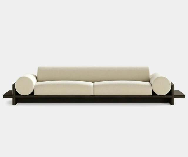 Rackhams Dolmen Wade Sofa: Timeless & Modern Design with Oak - image 1