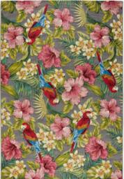 Rackhams Tropicana Birds Floral – Indoor & Outdoor Rug - 160X235 cm - thumbnail 1