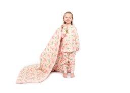 Rackhams Child blanket - ballet print - One Size - Pink - thumbnail 5