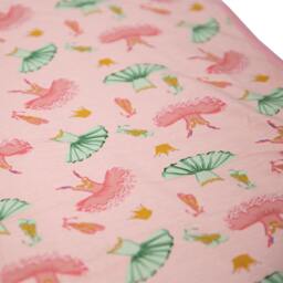 Rackhams Child blanket - ballet print - One Size - Pink - thumbnail 3
