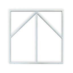 Rackhams 60x60cm LED Frame Panel Light with Blue Arrow Design, 40W, Cool White - Pack of 2 - 6500K - thumbnail 1