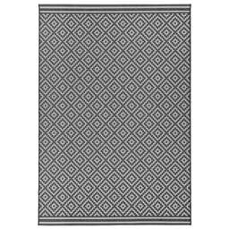 Rackhams Patio PAT12 Outdoor Diamond Mono Rug - 160x230cm
