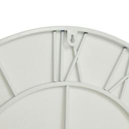 Rackhams Skeleton Wall Clock - White - One Size - White - 100% Mixed - thumbnail 2