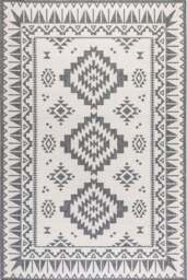 Rackhams Dynamic Indoor & Outdoor Reversible Grey Rug - 200X290 cm - thumbnail 4