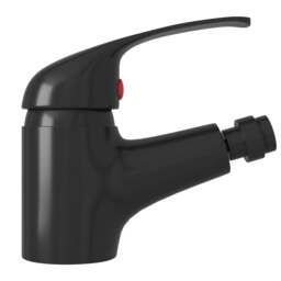 Rackhams Bathroom Bidet Mixer Tap Black 13x12 cm - thumbnail 4