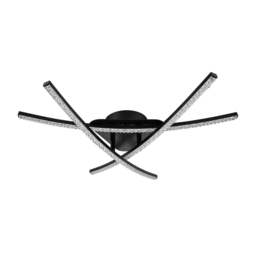 Rackhams Samford 3 Light LED Beaded Ceiling Light - Chrome - thumbnail 4