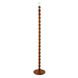 Rackhams Classic Mahogany Wooden Classic Floor Light Base with Ball Pole Design - thumbnail 4