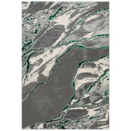 Rackhams Parma Modern Shimmer Rug - Emerald - 120cm x 170cm (4ft x 5.5ft) - thumbnail 3