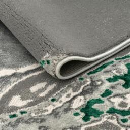 Rackhams Parma Modern Shimmer Rug - Emerald - 120cm x 170cm (4ft x 5.5ft) - thumbnail 2