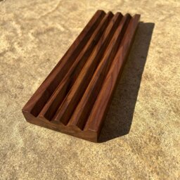 Rackhams Walnut Soap Dish - Double - thumbnail 4