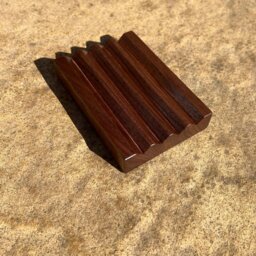 Rackhams Walnut Soap Dish - Double - thumbnail 3