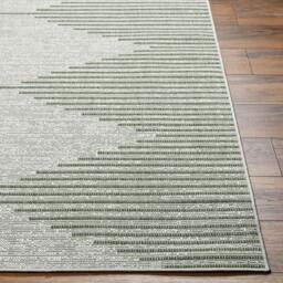 Rackhams Eagean-Global Green Ivory Off-White In- & Outdoor Rug - 160cm_diameter - thumbnail 5