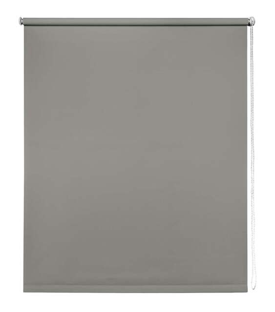 Rackhams Light Grey Trimmable Thermal Blackout Roller Blinds - 85cm - image 1