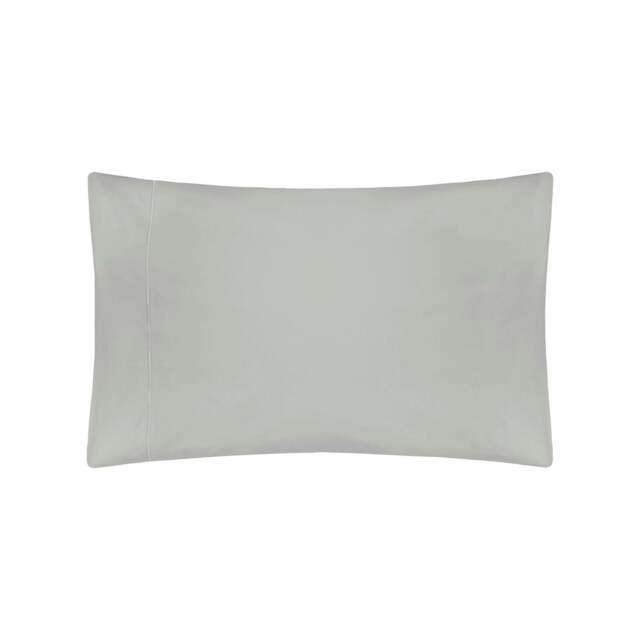 Rackhams Sateen Housewife Pillowcase - Platinum Grey - One Size - Platinum Grey - 100% Cotton - image 1