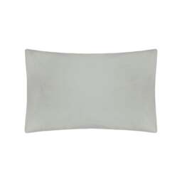 Rackhams Sateen Housewife Pillowcase - Platinum Grey - One Size - Platinum Grey - 100% Cotton - thumbnail 1