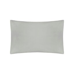 Rackhams Sateen Housewife Pillowcase - Platinum Grey - One Size - Platinum Grey - 100% Cotton - thumbnail 2