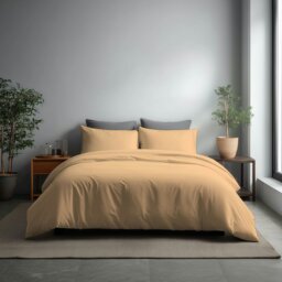 Rackhams Microfibre Soft Touch Duvet Cover And Pillowcase/s Set Bed Linen - King - White - thumbnail 5
