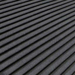 Rackhams Quartz Welcome Scraper Rubber Doormat 45x75cm, Black - thumbnail 5