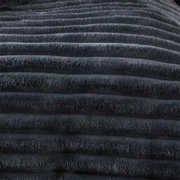 Rackhams Big Cord Teddy Charcoal Duvet Cover Set - Single - thumbnail 3