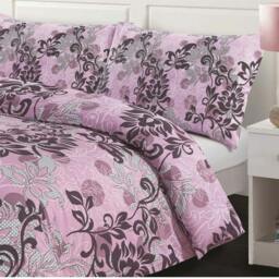 Rackhams Amelia Duvet Cover Set - Lilac - Double - thumbnail 5