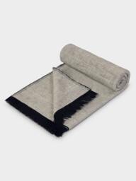 Rackhams GOTS Organic Cotton Two Toned Yoga Blanket - Two Toned - Purple - thumbnail 3