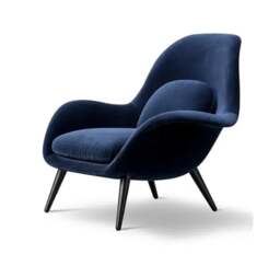 Rackhams Kemble Armchair And Footstool, Velvet, Brown - thumbnail 4