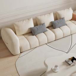 Rackhams Jessie Modular Sofa, Velvet - Others (Velvet) - 300cm - thumbnail 3